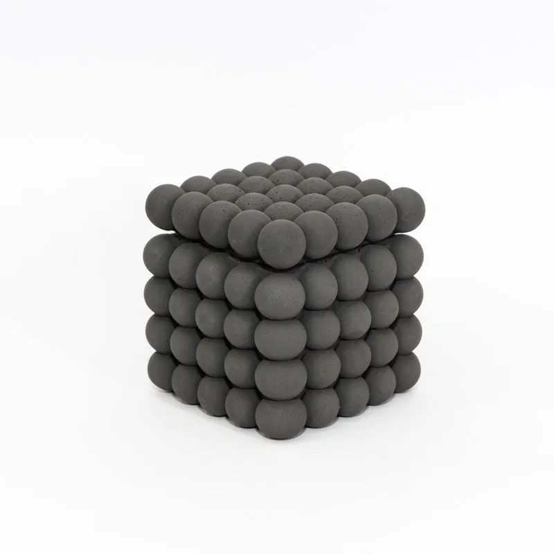 Bubbly Concrete Firepit media 3