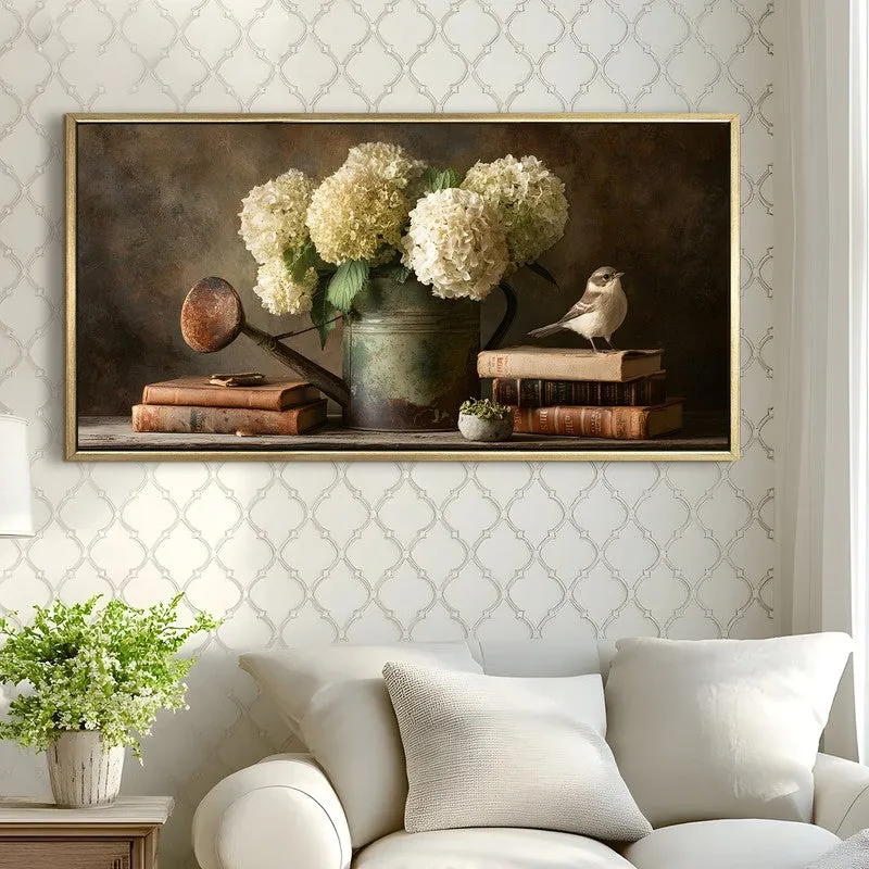 Classic Haven Canvas Wall Painting With Frame media 4