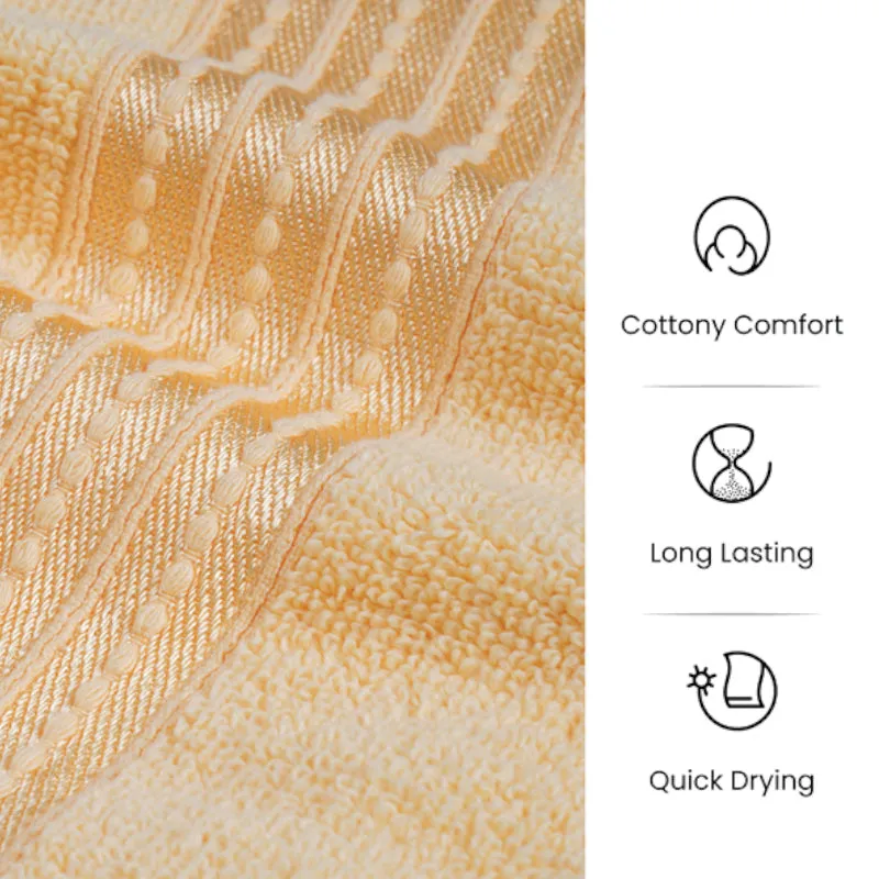 Micro Cotton LuxeDry Soothe Bath Towel - Yellow media 7