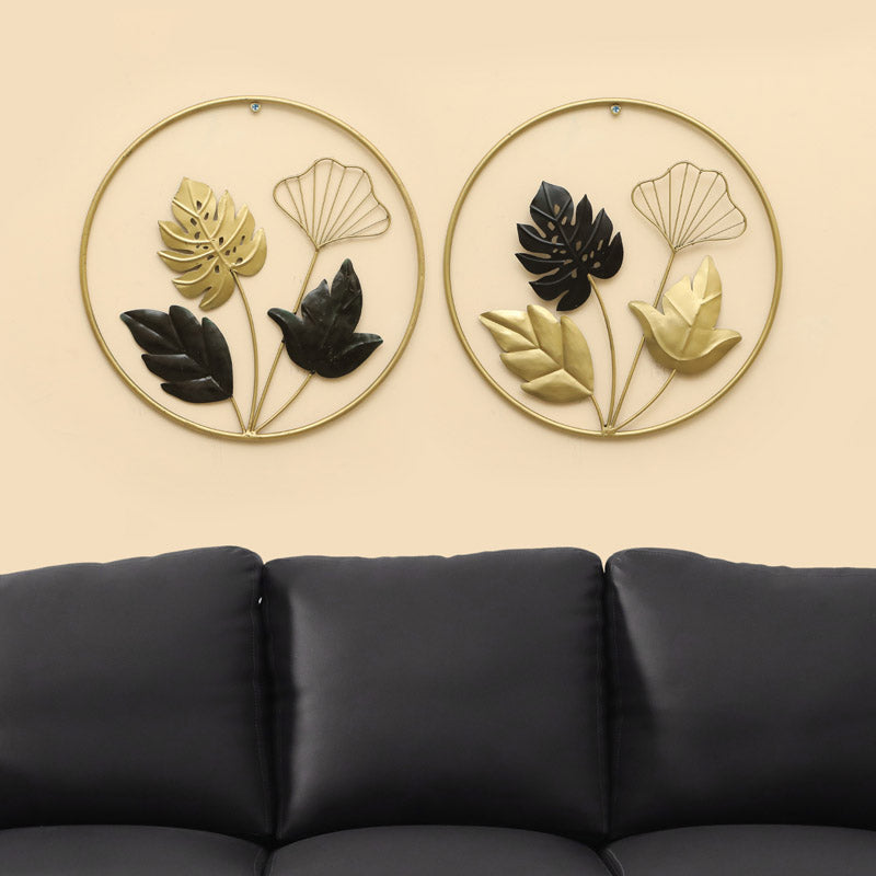 Zeus Floral Metal Wall Accent