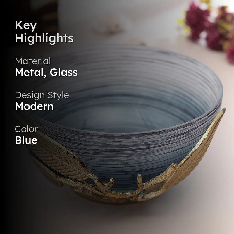 Adro Ruma Accent Bowl - Blue media 2