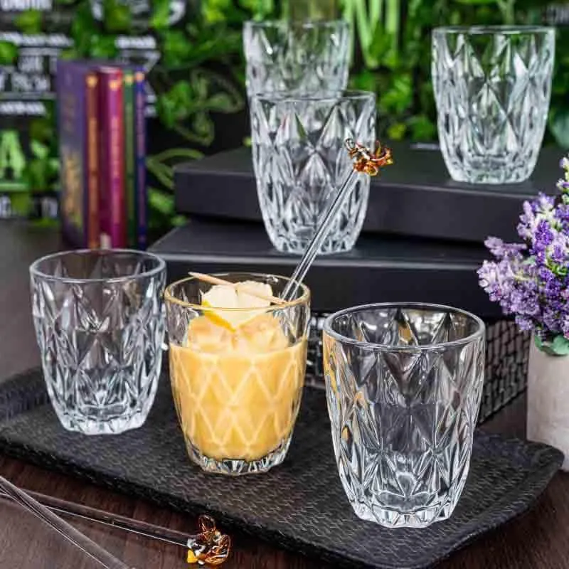 Matio Whiskey Glass (Short) (260 mL Each) - Set of Six media 1