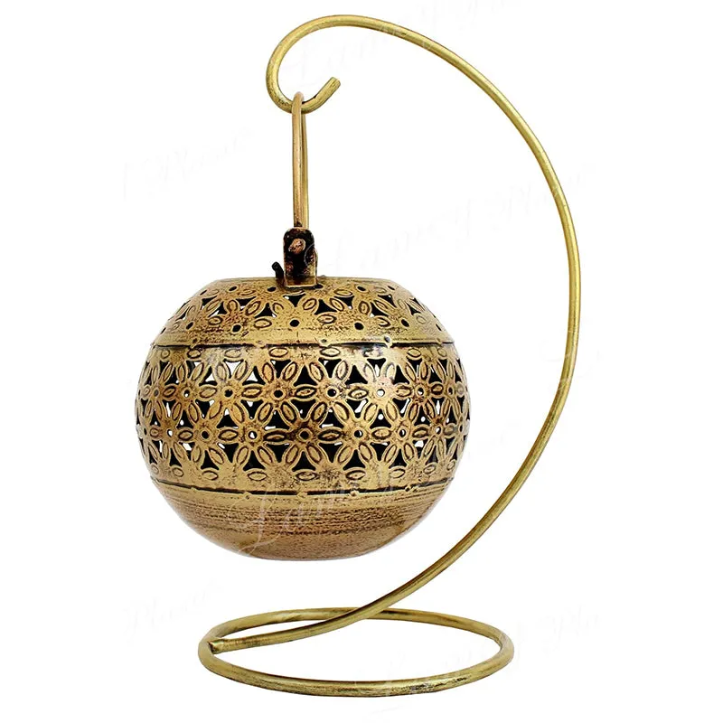 Ornate Orb Tea Light Holder media 6