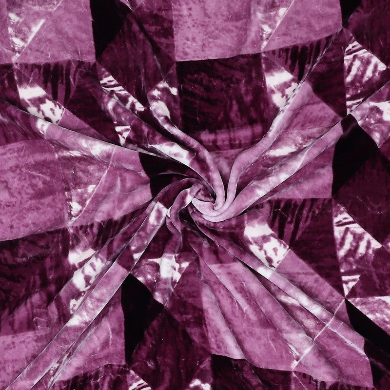 Monte Carlo Violet Dreamscape Blanket - 1000 GSM media 7