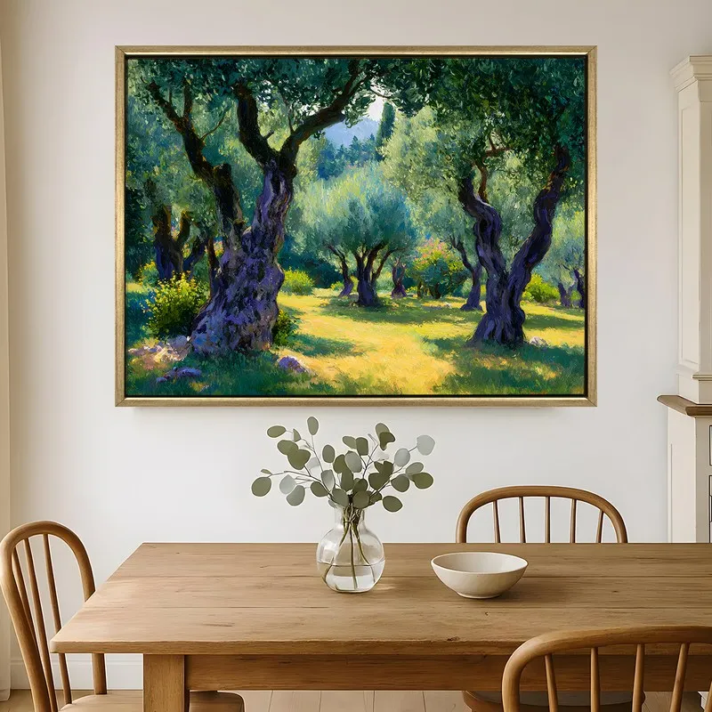 Shadowdance Canvas Wall Painting With Frame media 1