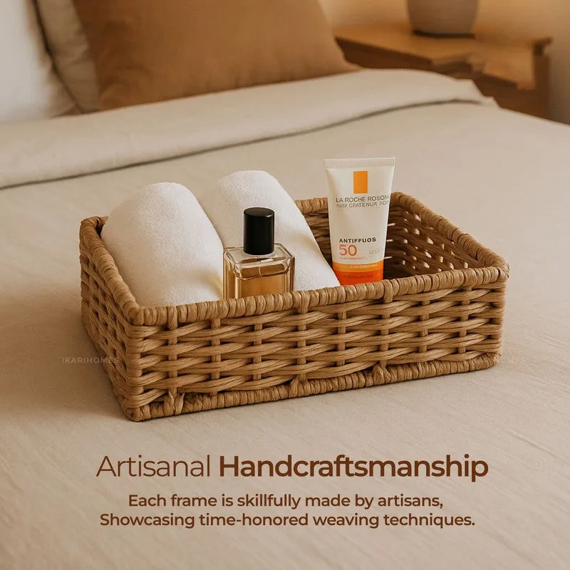 Sierra Raffia Storage Basket media 8