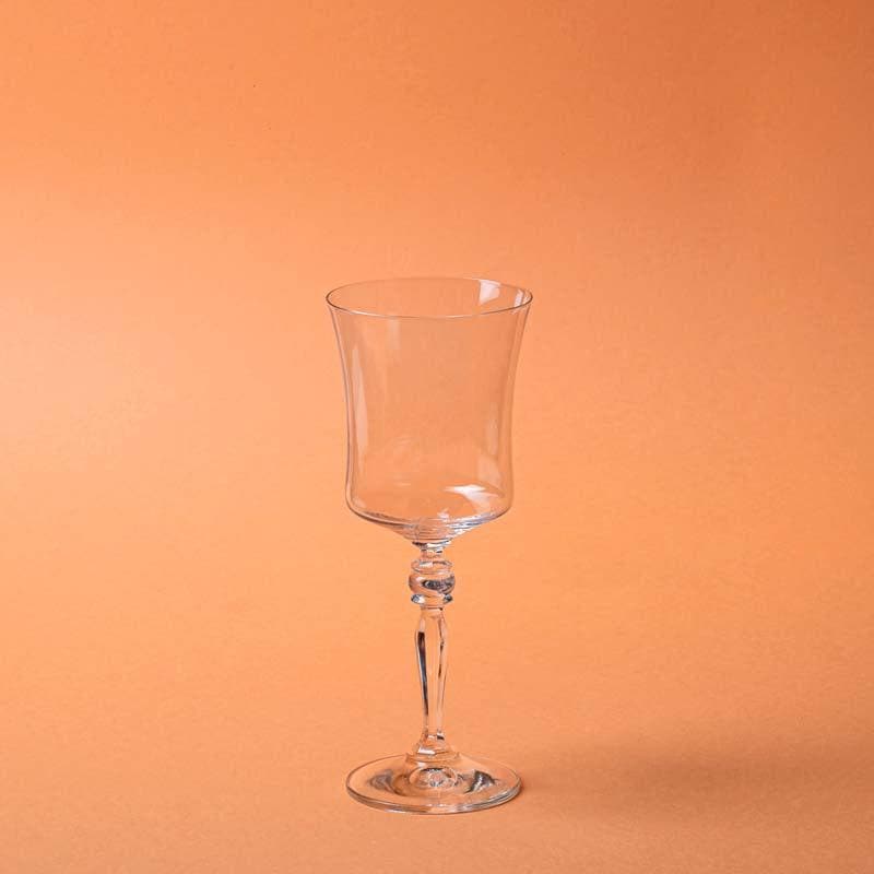 Old-school Bohemia Crystal Red Wine Glasses (300 ml) - Set of Six image 6