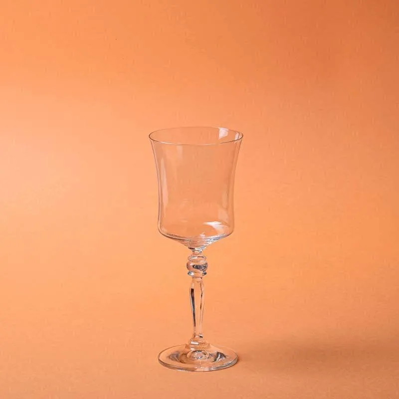 Old-school Bohemia Crystal Red Wine Glasses (300 ml) - Set of Six media 6