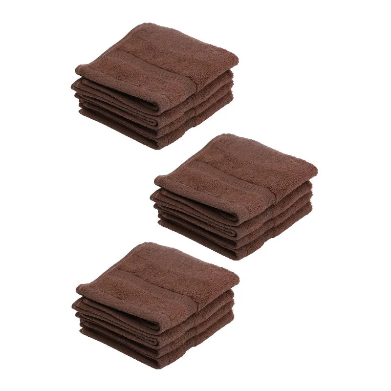 Miorah Face Towel (Brown) - Set Of Twelve media 3