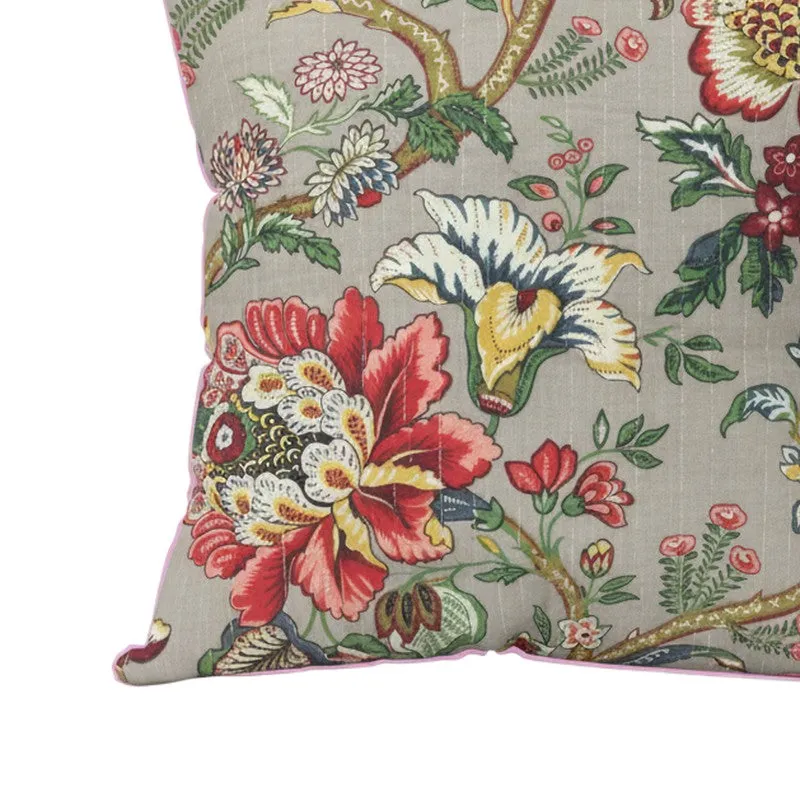Bloomira Floral Multicolor Cushion Cover Set - Set Of Three media 5