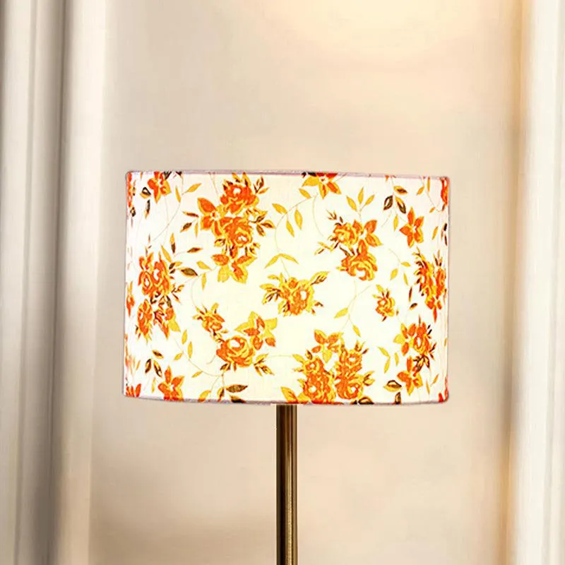 Garden Lights Cotton & Metal Table Lamp - Multicolor media 3