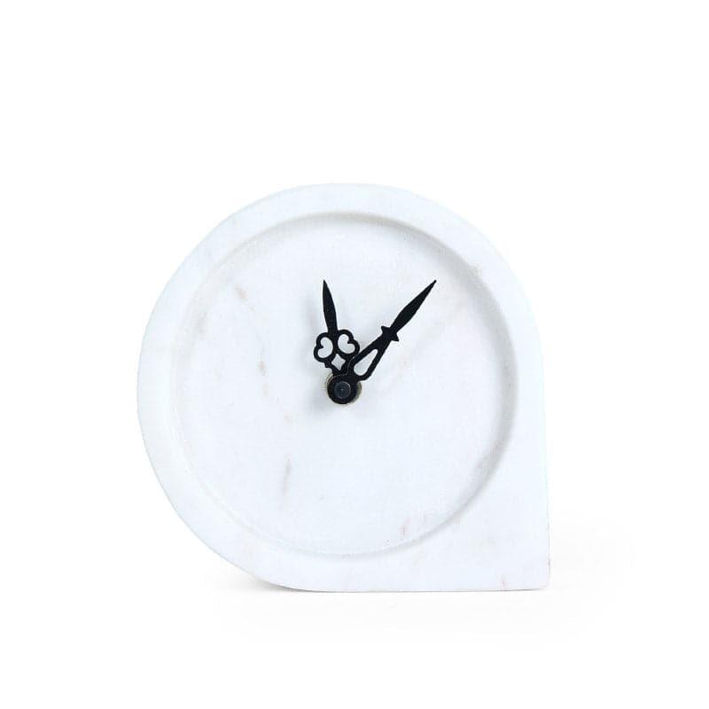 Maroda Hand Crafted Marble Table Clock media 6