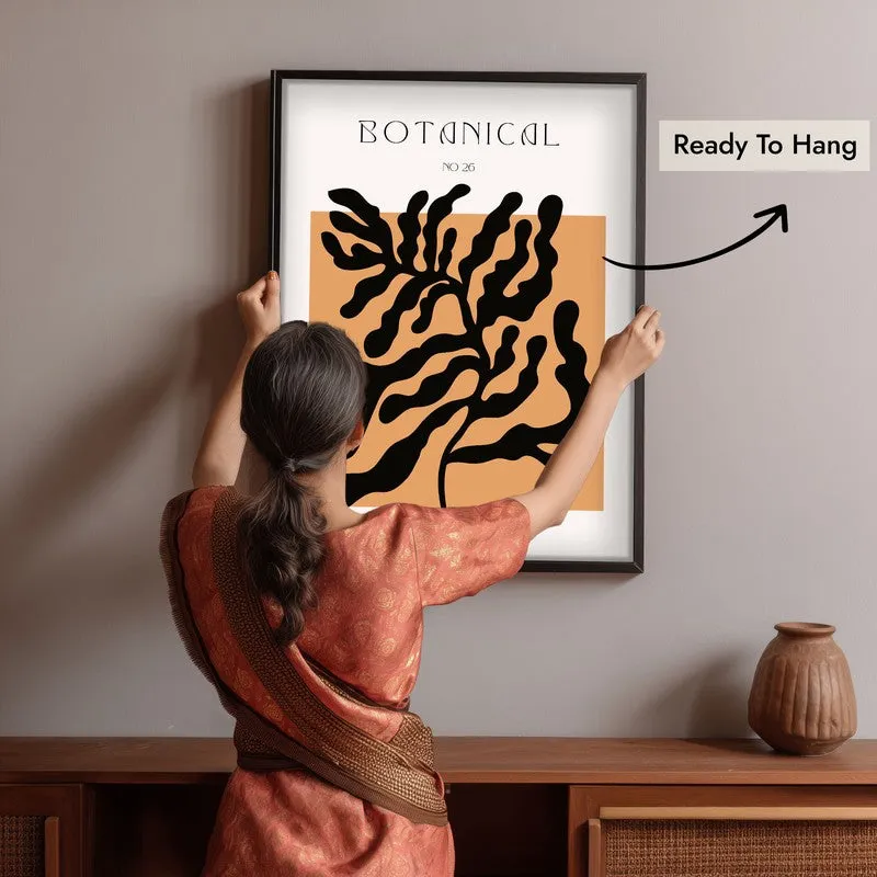 Living Rhythm Canvas Wall Painting With Black Frame media 6