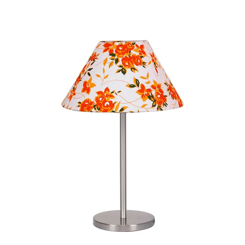 Noctra Serein Floral Metal Table Lamp - Multicolor media 5