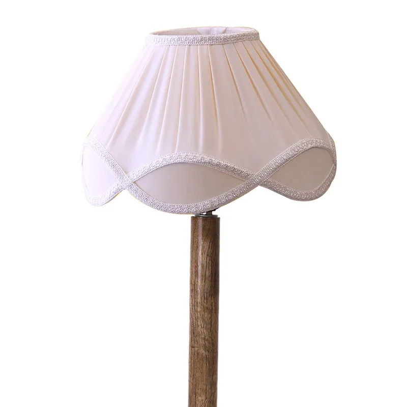 Terra Lights Table Lamp With Wooden Base - White media 7
