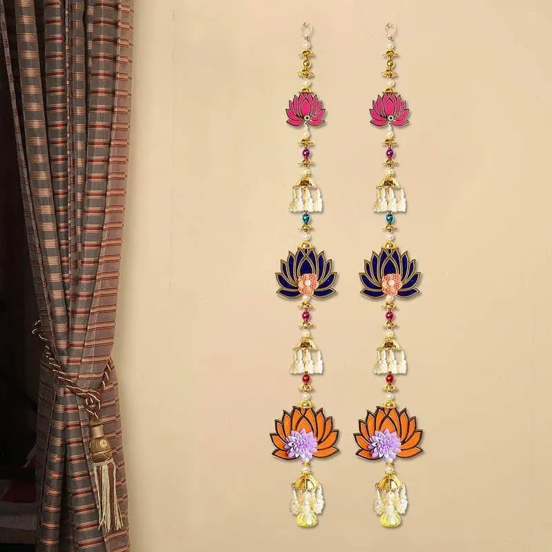Charming Lotus Latkans - Set Of Two media 1