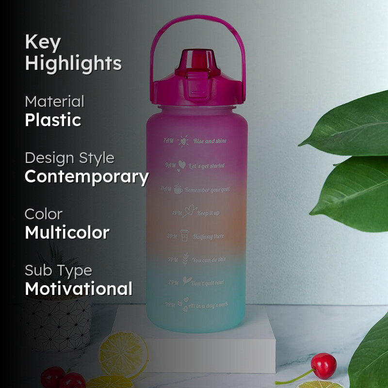 Ombre Sip Water Tumbler (Multicolor) - 2 L media 2