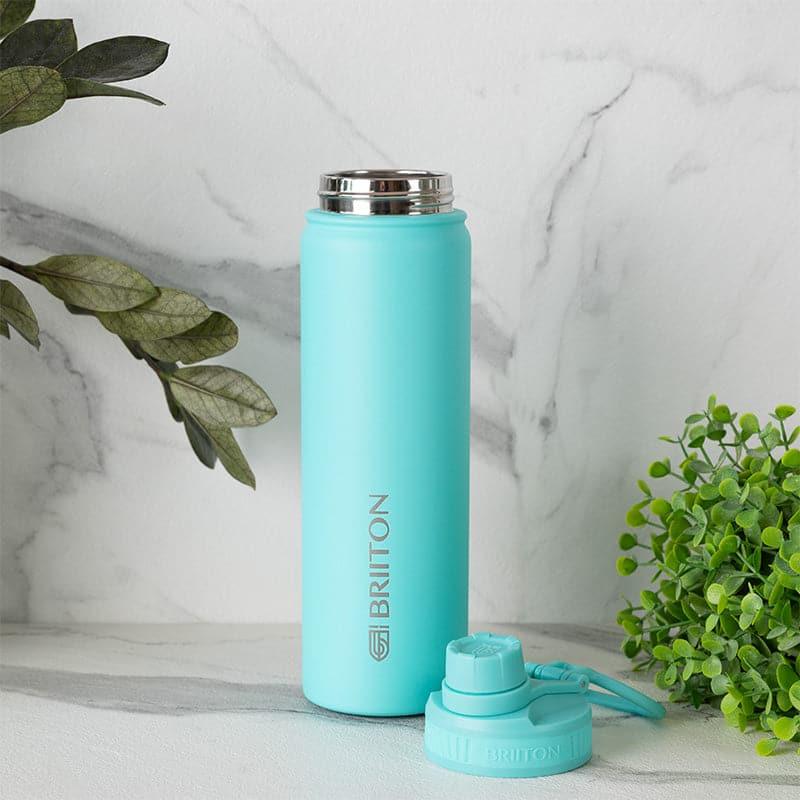 Quench Chic Hot & Cold Thermos Water Bottle (Sky Blue) - 750 mL media 3