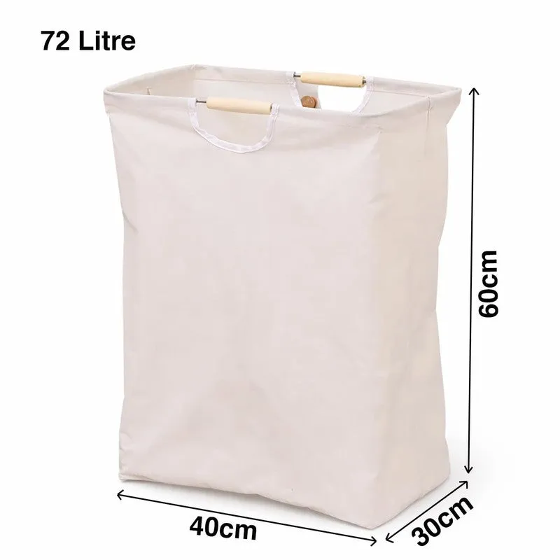 Soft Stack Laundry Basket - White media 5