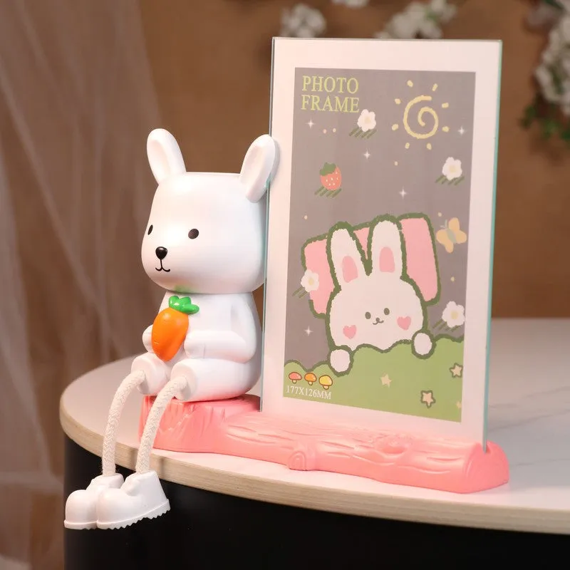 Bunny Bloom Rabbit Photo Frame media 5
