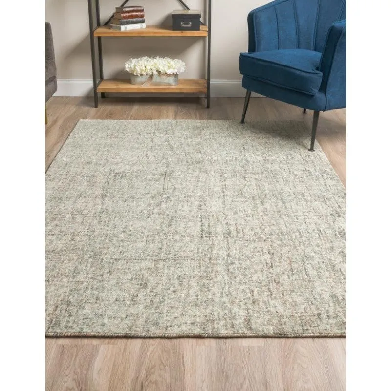 Handloom Hand Tufted Harmony Wool Rug - Brown & Charcoal media 3