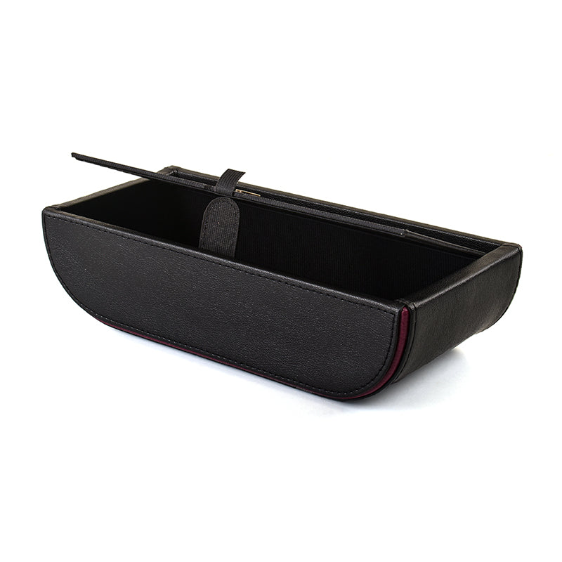 Tisca Curve Faux Leather Tissue Box - Black media 8