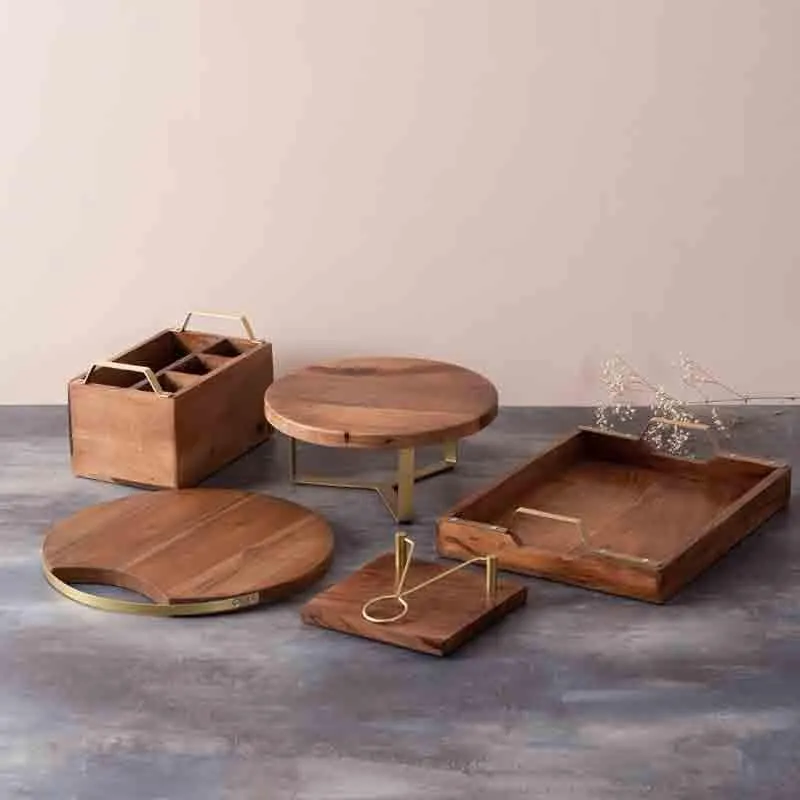 Truly Toffee Serveware - Five Piece Set media 1