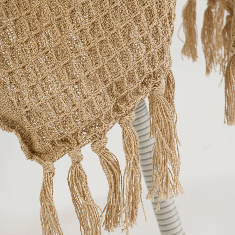 Ash Blend Throw - Beige media 5