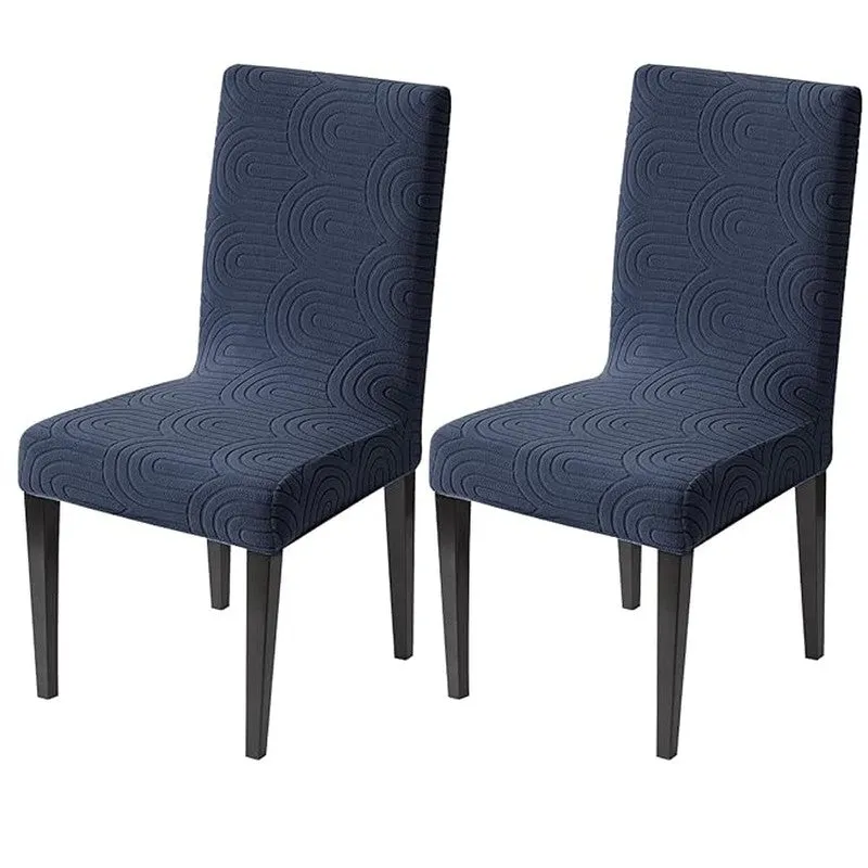 Nexo Neat Chair Cover (Blue) - Set Of Two media 3