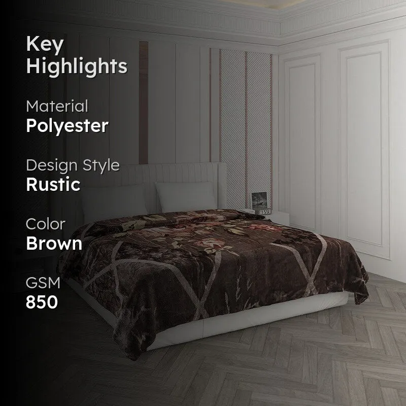 Monte Carlo Autumn Haven Blanket - 850 GSM media 2