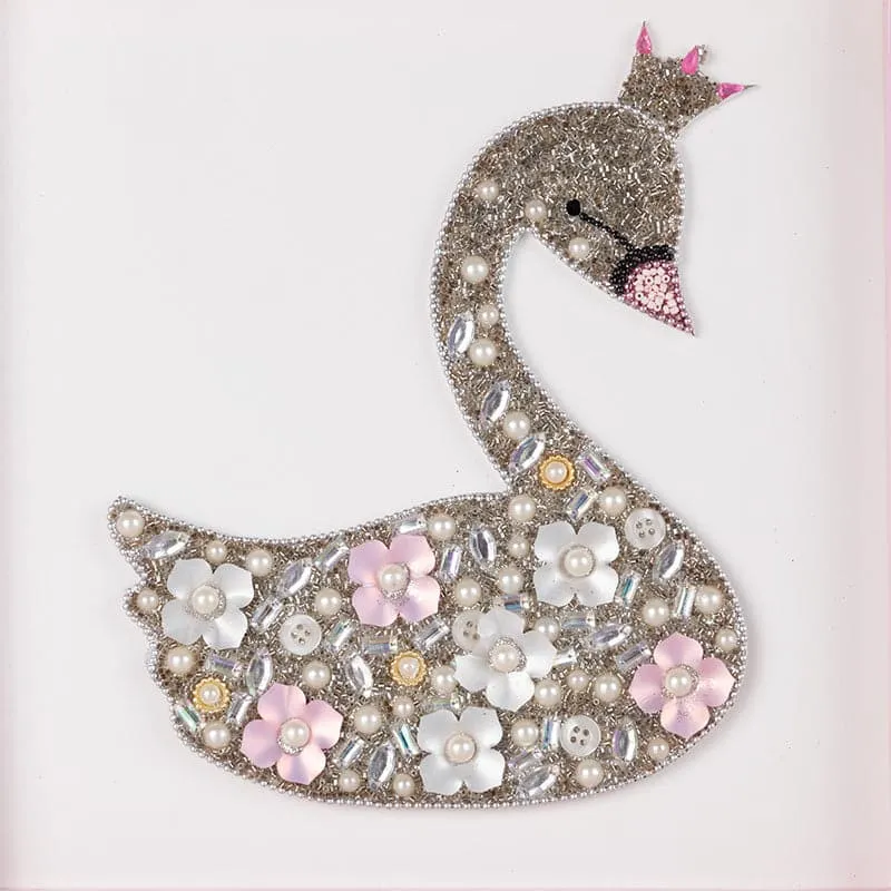 Sweet Swan Shine MDF Wall Accent - Swan Love Collection media 3