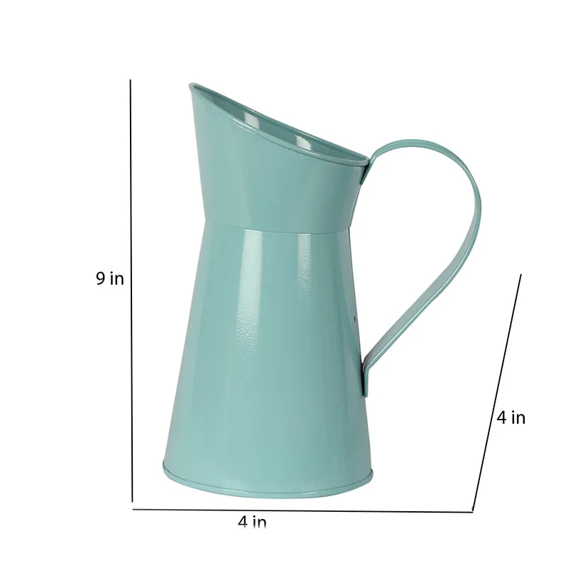 Pitcher Perfect Iron Planter (Blue) - Set Of Two media 9