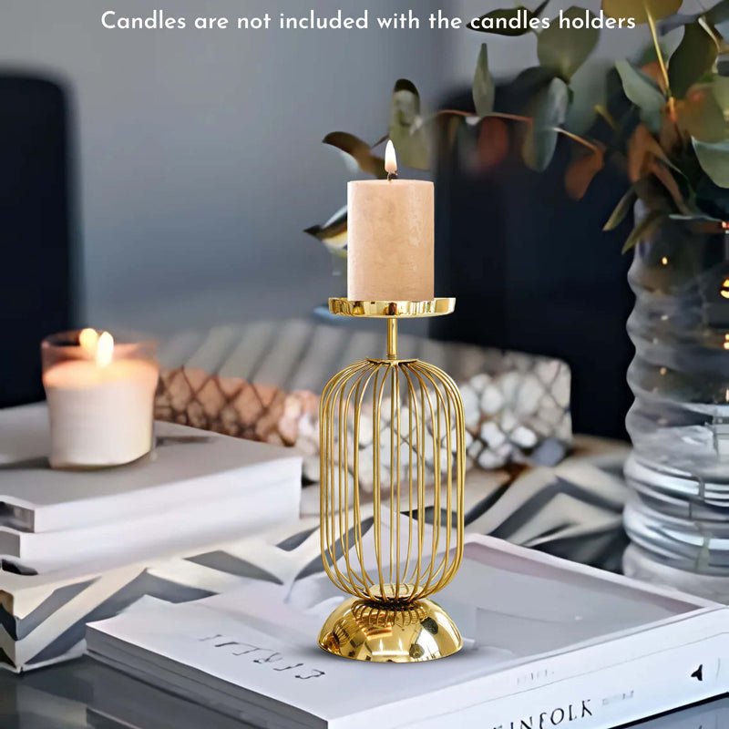 Aurin Metal Candle Holder media 5