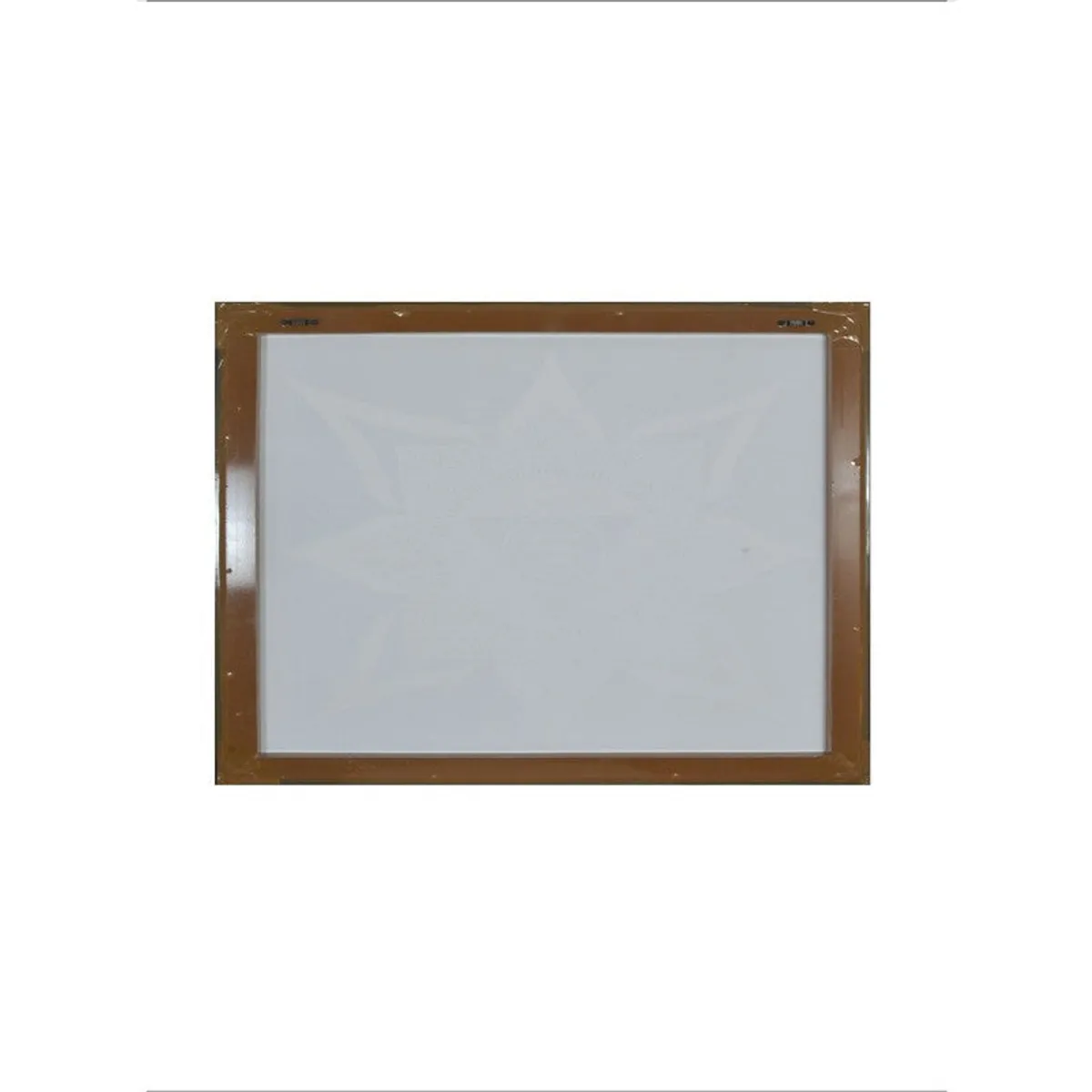 Back view of the rectangular framed canvas wall painting