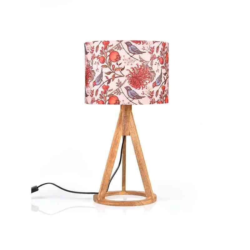 Wilding Wooden Table Lamp - Multicolor media 4
