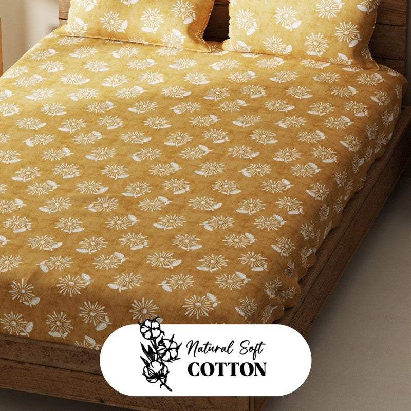 Myden Bedsheet (Yellow) - 115 GSM media 5
