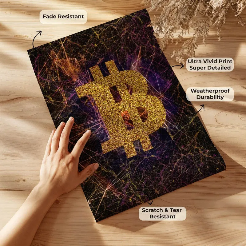 Golden Crypto Wall Poster media 9