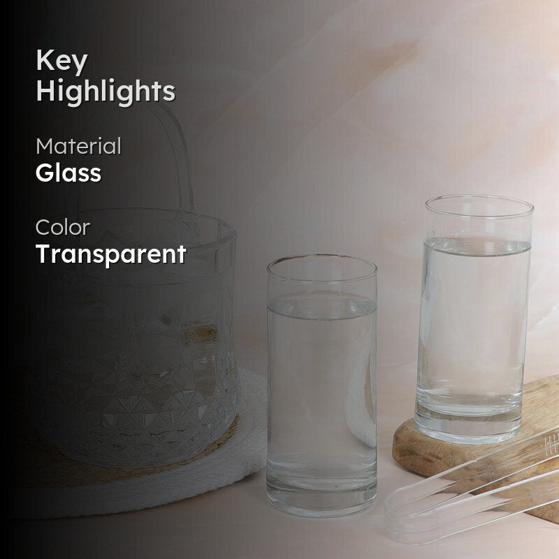 Nava 1000 ML Ice Bucket With 300 ML Glass And Tong - Four Piece Set media 2