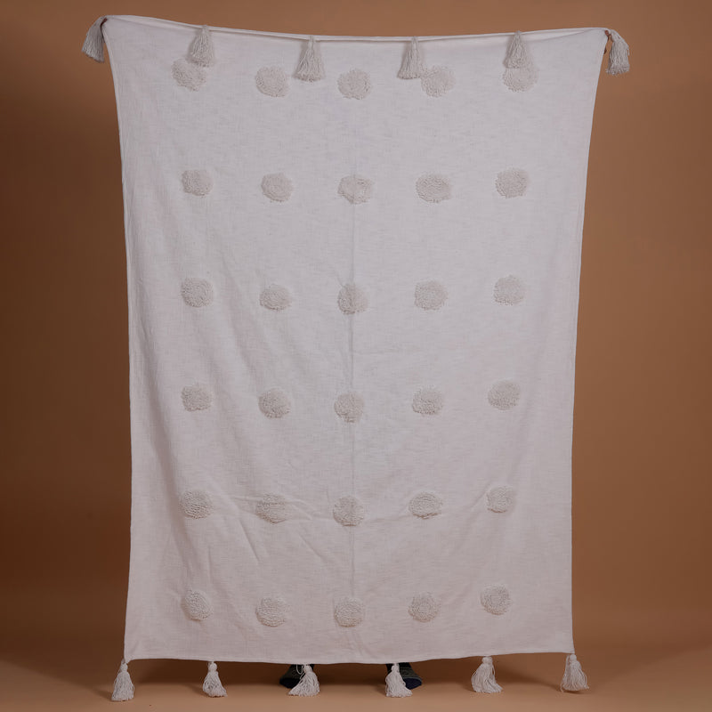 Mono Knot Cotton Throw media 3