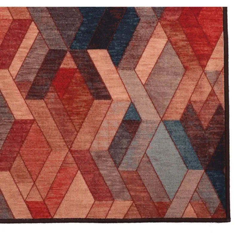 Chevron Nylon Runner Rug media 4