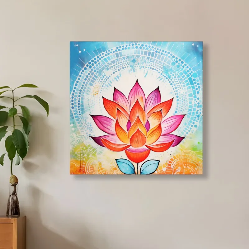 Sunlit Bloom Wall Art Without Frame media 2