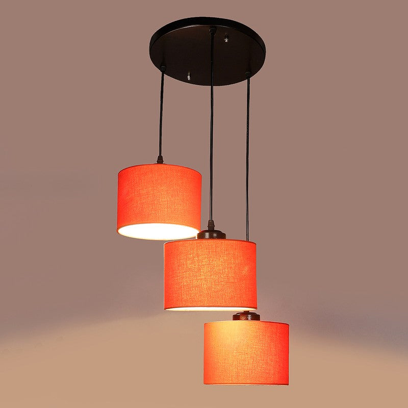 Lumera Drift Metal Ceiling Lamp - Orange media 5