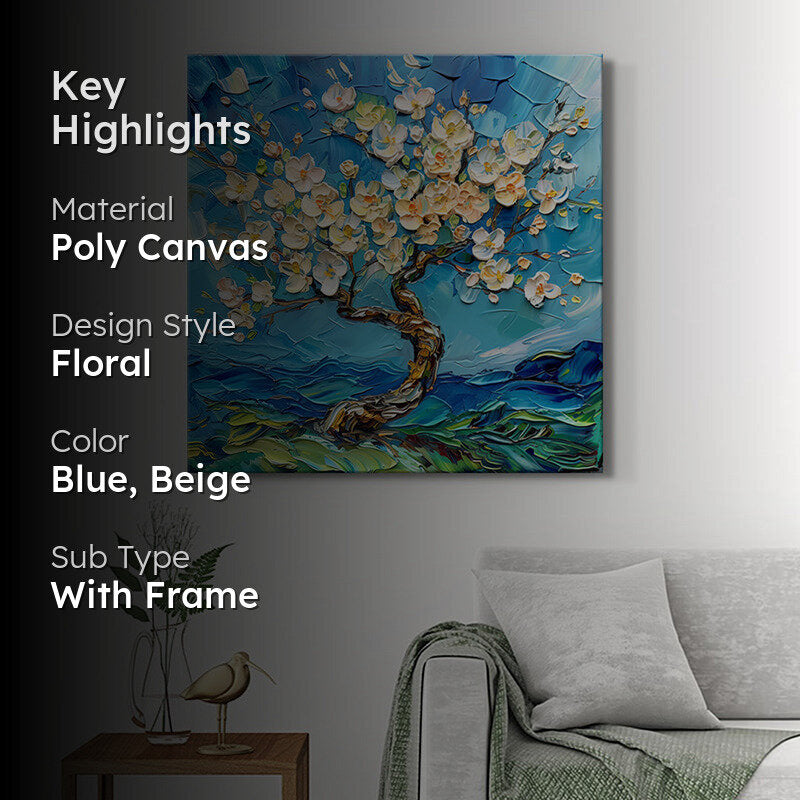 Springtime Blossom Wall Painting media 2