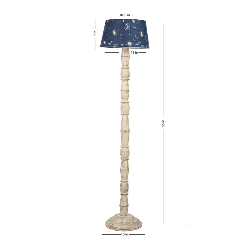Nocturne Prism Bleu Floor Lamp media 5