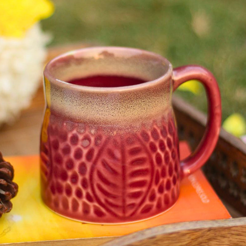 Clay Ceramic Tea Cup (230 mL) - 230 ML