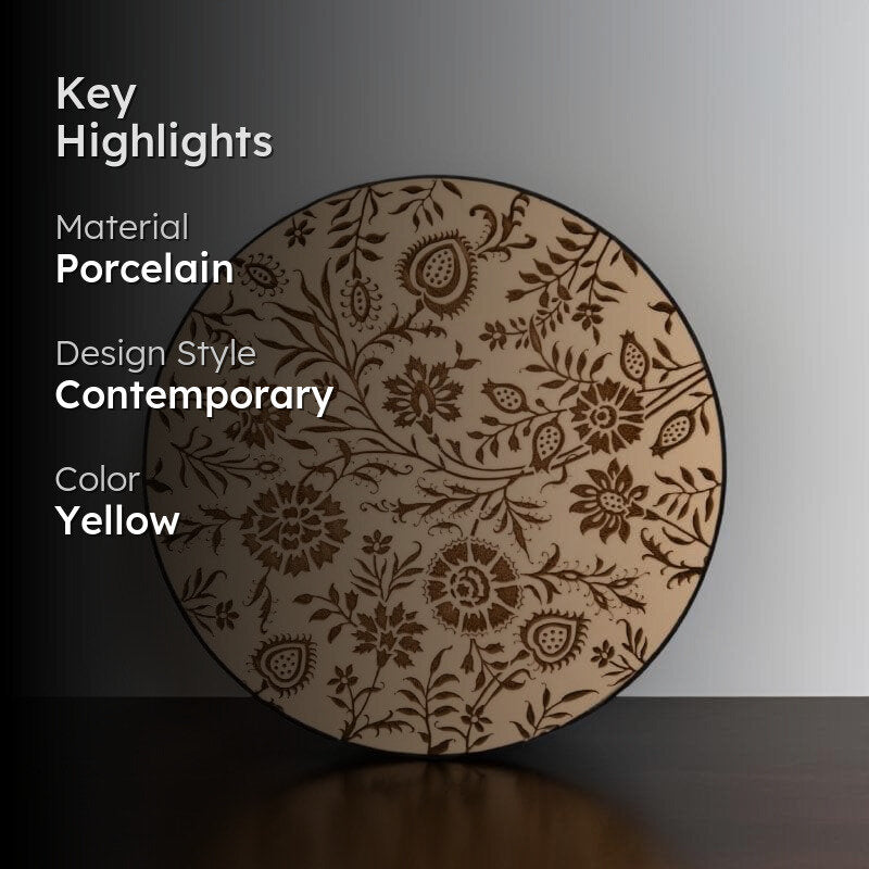 Autumn Desire Porcelain Plate media 2