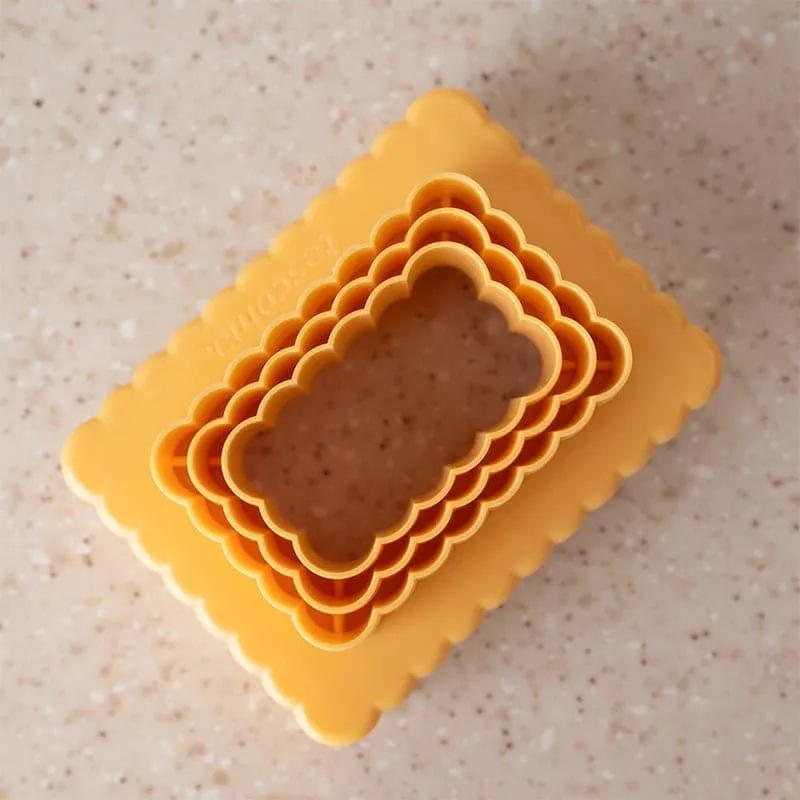 Dough Dip Cookie Cutter (Yellow) - Set Of Six media 4
