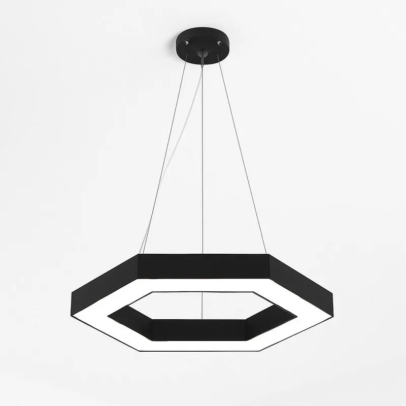 Infinity Hex Aluminum Ceiling Lamp media 3