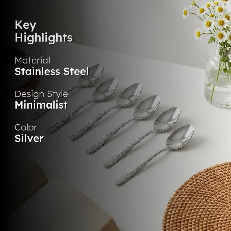Sitello Stainless Steel Baby Spoon - Set of Six media 2