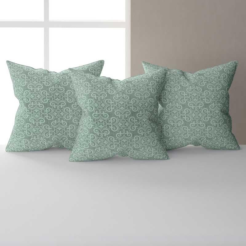 Swayam Shankuntala Diwan Set - Green media 3